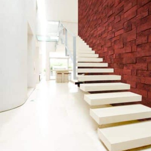 Cork bricks terracotta