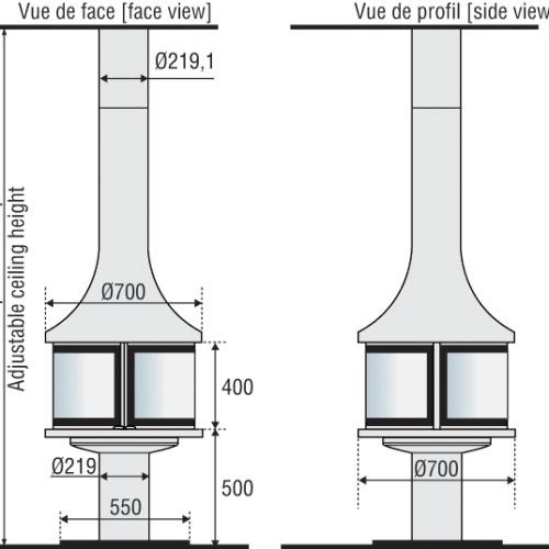 OP998C-lea_998_centrale_pied_ff_SR-noir-FR-schema