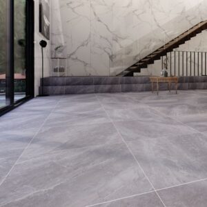 Porcelanato Mate Gris Minimalista